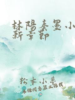 林阳秦墨小说最新章节