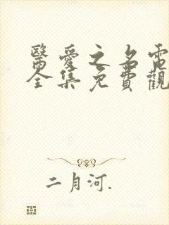 医爱之名电视剧全集免费观看