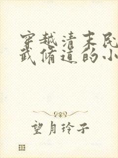 穿越清末民国练武修道的小说