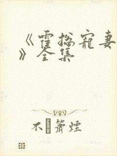 《霍总宠妻无度》全集