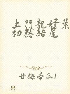 上门龙婿叶辰萧初然结尾