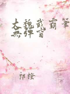 大魏武霸笔趣阁无弹窗