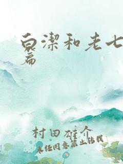 白洁和老七番外篇