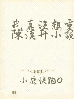 我真没想重生啊陈汉升小说