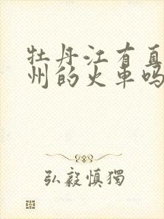 牡丹江有直达广州的火车吗