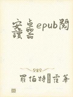 安卓epub阅读器