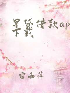 星贷借款app下载