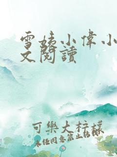 雪姨小伟小说全文阅读