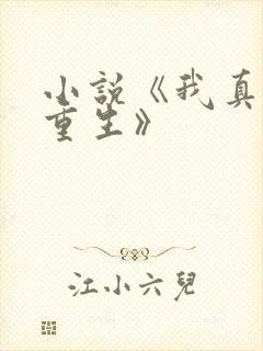 小说《我真没想重生》