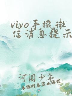 vivo手机微信消息提示音怎么设置