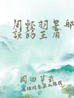 周轻羽是哪部小说的主角