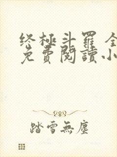 终极斗罗 全文免费阅读小说