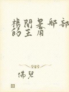 杨间是哪部小说的主角
