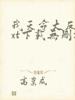 我天命大反派txt下载无删减