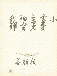武神主宰小说无弹窗免费