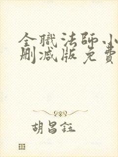 全职法师小说无删减版免费阅读