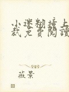 小迷糊撞上大总裁免费阅读