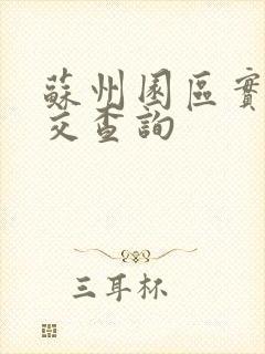 苏州园区实时公交查询