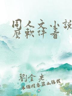 同人文小说用什么软件看