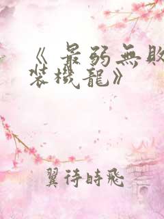 《 最弱无败神装机龙》