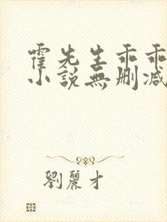 霍先生乖乖宠我小说无删减正版在线阅读
