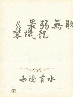 《 最弱无败神装机龙