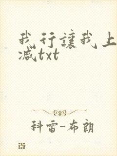 我行让我上未删减txt