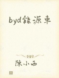 byd能源车