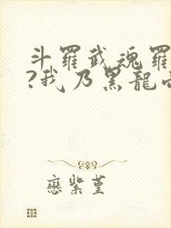 斗罗武魂罗三炮?我乃黑龙帝君免费阅读