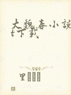 大魏春小说txt下载