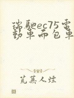瑞驰ec75电动车面包车
