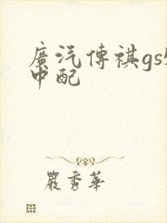 广汽传祺gs5中配