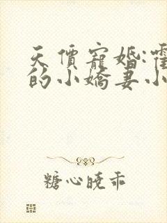 天价宠婚:霍总的小娇妻小说免费阅读