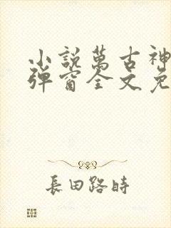 小说万古神帝无弹窗全文免费阅读