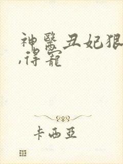神医丑妃狠绝色,得宠