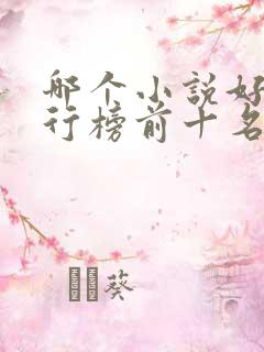 哪个小说好看排行榜前十名