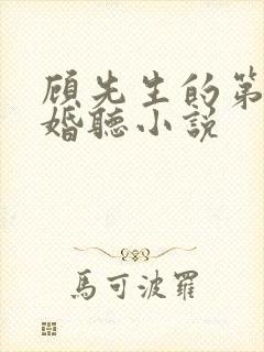顾先生的第一宠婚听小说