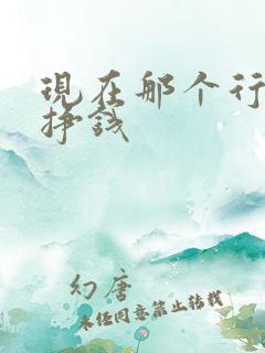 现在那个行业能挣钱