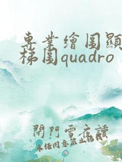 专业绘图显卡天梯图quadro