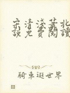 宋清浅萧北棠小说免费阅读