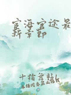 宦海官途最新更新章节