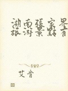 湖南张家界十大旅游景点有哪些