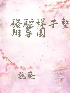骆驼祥子整书思维导图
