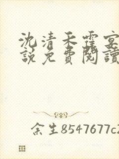 沈清禾霍宴礼小说免费阅读最新章节