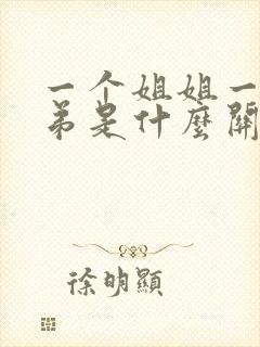 一个姐姐一个弟弟是什么关系
