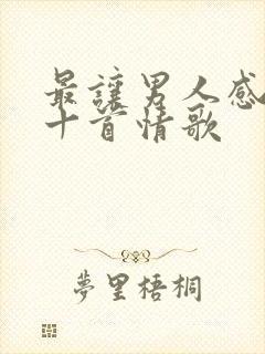 最让男人感动的十首情歌