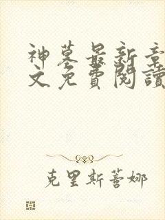 神墓最新章节全文免费阅读无弹窗