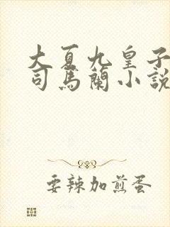 大夏九皇子夏天司马兰小说免费阅读