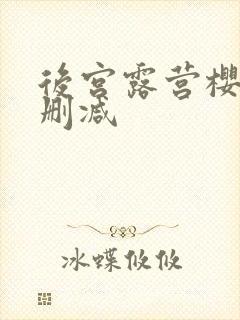 后宫露营樱花无删减