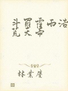 斗罗霍雨浩拜师荒天帝